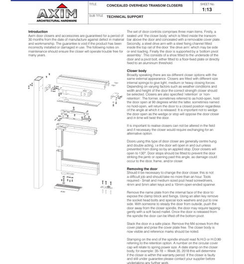 Clear view of the Axim brand marking, model number ACT8802910, and product specifications label for easy identification and verification